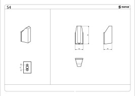 Крючок Solid Surface (Минеральный композитный материал) Sonia 156351