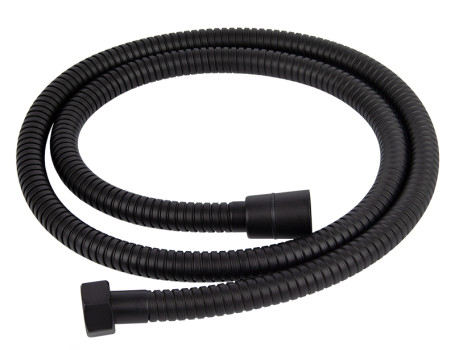 Душевой шланг KAISER 0063 1,2м усиленный, чёрный матовый