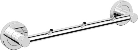 Полотенцедержатель хромированный к стене с тремя крючками Langberger 11033A