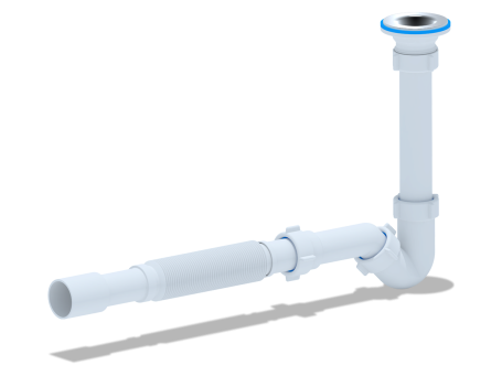 Сифон АНИ Пласт BD1015 для биде1-1/4" х 32 с трубой 32*32/40