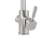 Смеситель KAISER 40144-5 Decor для кухни, с краном для питьевой воды, серебро