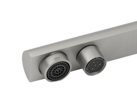 Смеситель KAISER 40144-5 Decor для кухни, с краном для питьевой воды, серебро