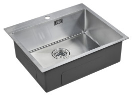 Мойка ISAR, PM805951-BS, брашированная нерж. сталь, 590х510мм, Paulmark