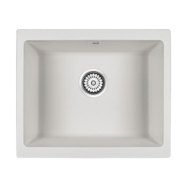 Мойка кварцевая GERA, PM205546-WH, белый, 555х460, подст. мон. Paulmark