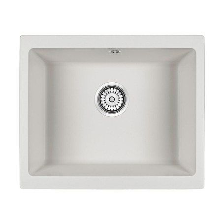 Мойка кварцевая GERA, PM205546-WH, белый, 555х460, подст. мон. Paulmark