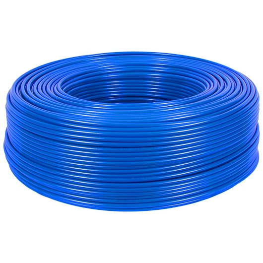 Шланг Аквабрайт WE-2004B 1/4" синий, в катушке 300 м