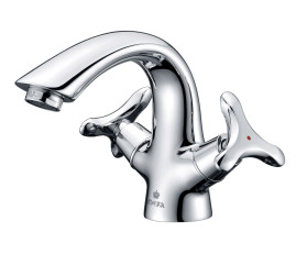 Смеситель KAISER 57011 Trio для раковины, хром