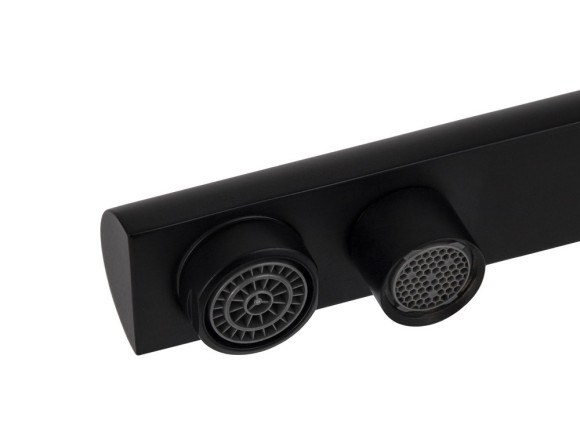 Смеситель KAISER 40144-9 Decor для кухни, с краном для питьевой воды, черный матовый