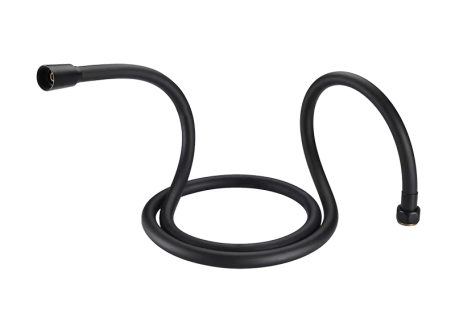 Душевой шланг KAISER 0066 ПВХ 1,5м чёрный матовый