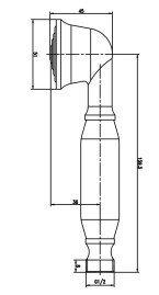 Душевая лейка KAISER SH-150