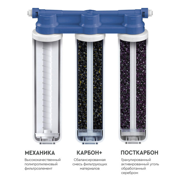 Комплект "Cмеситель KAISER 13044-9 + фильтр Барьер"