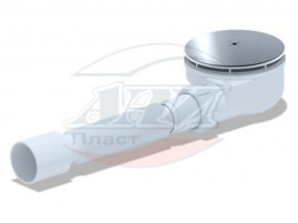 Е355C Сифон Ани 1-1/2" * 90 для душ/поддона h 53 мм
