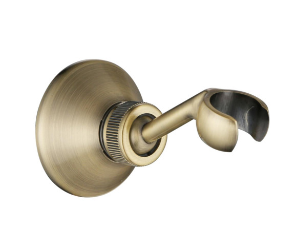 Кронштейн KAISER 0042 душевой лейки настенный металлический, Бронза