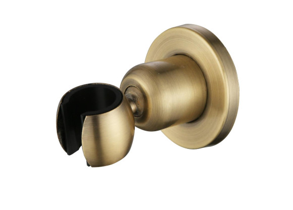 Кронштейн KAISER 0043 душевой лейки настенный металлический, Бронза