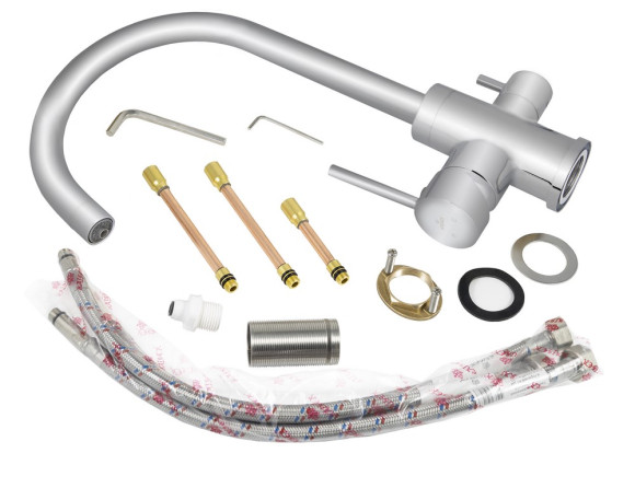 Комплект "Cмеситель KAISER 26744 + фильтр Барьер" Комплект "Cмеситель KAISER 26744 + фильтр Барьер"