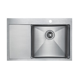 Мойка ELDE, PM807851-BSR, брашированная нерж. сталь, правая, 780х510мм, Paulmark