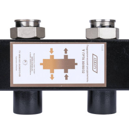 Гидравлический разделитель ASKON Т ГРТК 80/80/32 теплоносителя котла с гайками