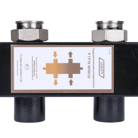 Гидравлический разделитель ASKON Т ГРТК 80/80/32 теплоносителя котла с гайками