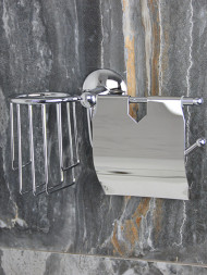 Бумагодержатель Rainbowl 2530-1 OTEL + освежитель воздуха