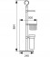 Напольный держатель для туалетной бумаги и ёршика KAISER KH-2615 хром (нержавейка)