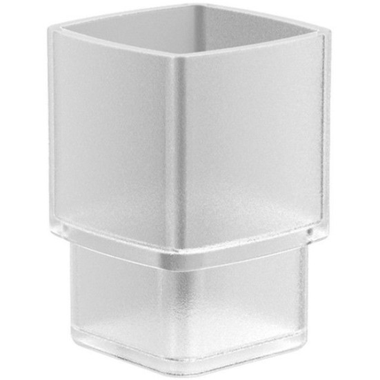 Стакан (запасной) Langberger 11111A-00-01 Alster для зубных щеток из матового стекла