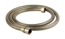 Душевой шланг KAISER 0086 усиленный, в оплётке из нержавеющей стали, 1.5 м, бронза