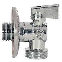 Кран шаровый Watermark Wm273 угловой 1/2" х 3/4"