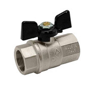 402 Кран шар. BUGATTI 1/2" г/г бабочка супер / 20