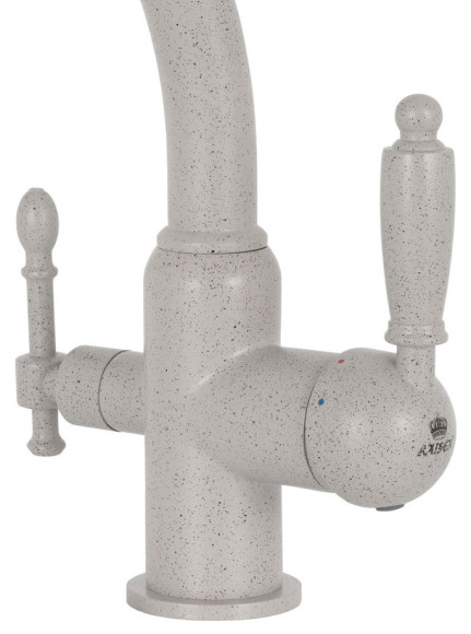 Смеситель KAISER 31244-7 Vincent для кухни, с краном для питьевой воды, бежевый мрамор Смеситель KAISER 31244-7 Vincent для кухни, с краном для питьевой воды, бежевый мрамор