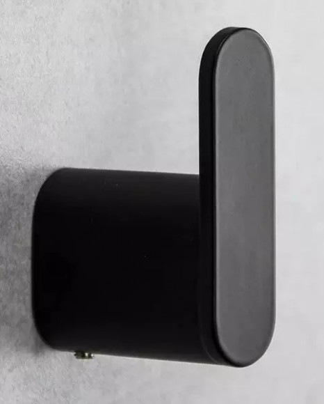 Крючок Rainbowl HOME для ванной 0028-4BP чёрный матовый Крючок Rainbowl HOME для ванной 0028-4BP чёрный матовый