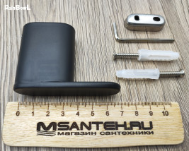 Крючок Rainbowl HOME для ванной 0028-4BP чёрный матовый