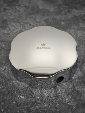 Поворотная ручка KAISER 8023 (8003С) металлическая для слив-перелива, универсальная, хром