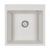 Мойка кварцевая PRAKTISCH, PM105152-WH , белый, 510х520, Paulmark