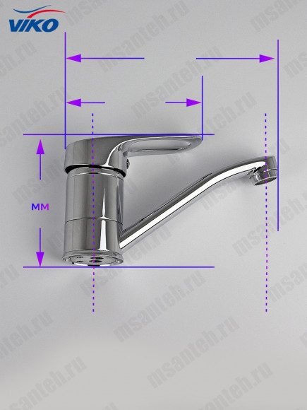 Смеситель для раковины VIKO V-7611