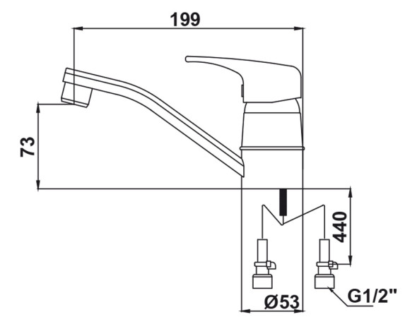 Смеситель KAISER 19310 Leon для раковины Смеситель KAISER 19310 Leon для раковины