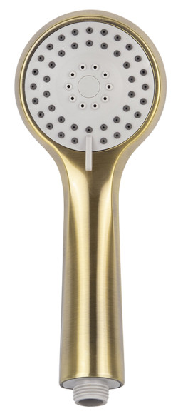 Душевая лейка KAISER SH-021 круглая, Ø88х225, пластик, Бронзовый