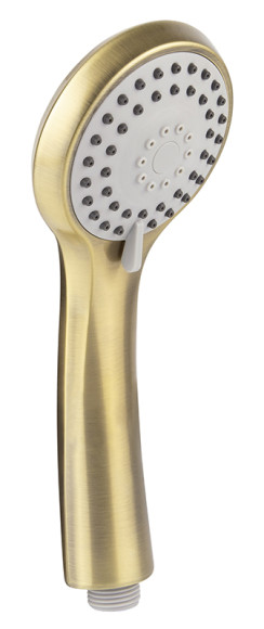 Душевая лейка KAISER SH-021 круглая, Ø88х225, пластик, Бронзовый