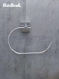Полотенцедержатель Rainbowl CUBE "Полукольцо" 2726-1 хром