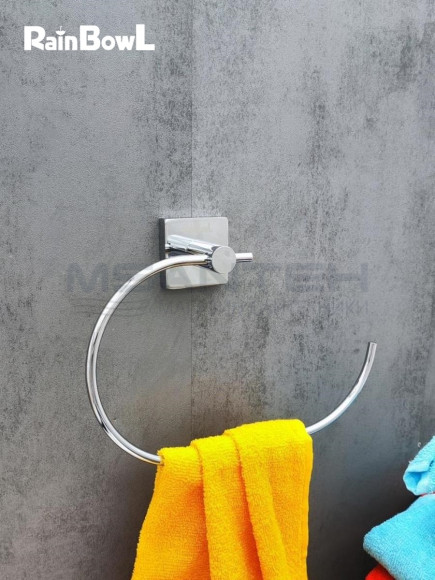 Полотенцедержатель Rainbowl CUBE "Полукольцо" 2726-1 хром