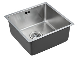 Мойка LASSAN, PM304444-BS, брашированная нерж.сталь, 440х440мм, Paulmark