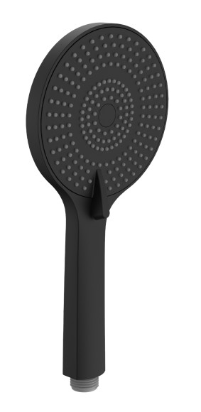 Душевая лейка KAISER SH-099 3-х позиционная черная матовая