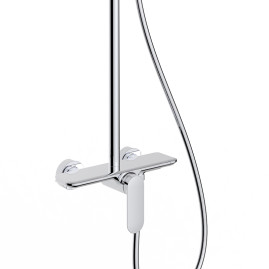 Душевая система KAISER 33282 Arena с аэратором, хром