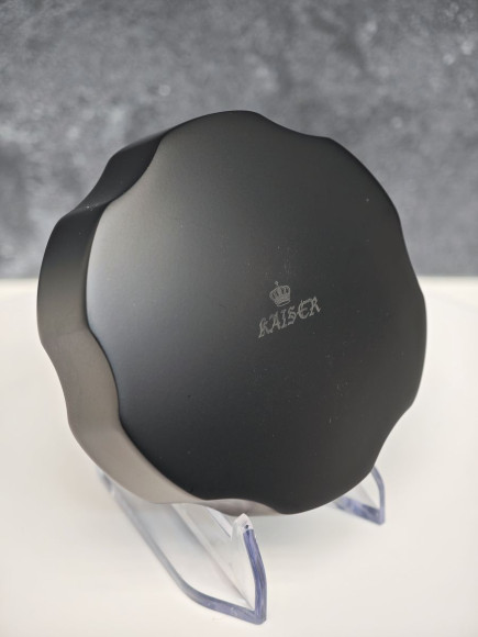 Поворотная ручка KAISER 8023-2 (8003C-2) металлическая слив-перелива 8003, матовый чёрный