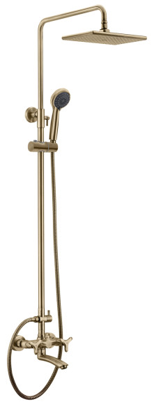 Душевая система KAISER 57288Br Trio с дивертором 58DR