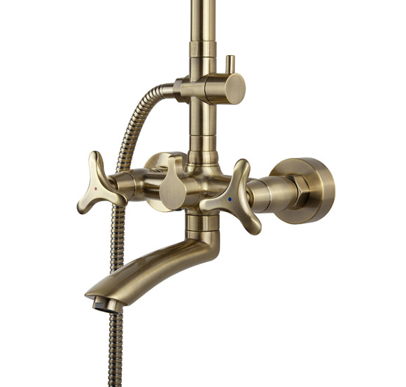 Душевая система KAISER 57288-1 (57288Br) Trio с дивертором 58DR