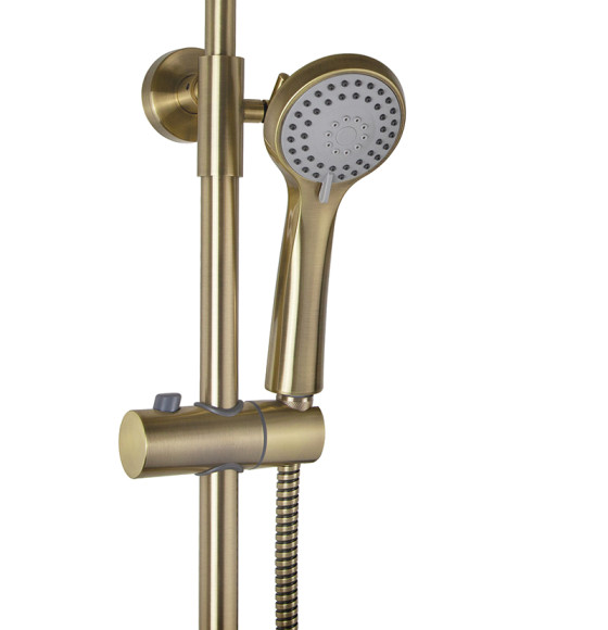 Душевая система KAISER 57288-1 (57288Br) Trio с дивертором 58DR