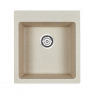 Мойка кварцевая ZEMAR, PM104651-BE, бежевый, 460х510 мм, Paulmark