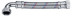 Подводка (вода) WМ ГИГАНТ Wm-6483-100 г/г 1" 1,0м угловая (32*100cm FF elbow)