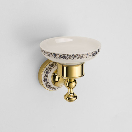 Мыльница SCHEIN 7053004VF GOLDк стене керамика