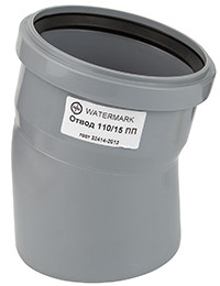 Отвод 110 х 15 ПП WaterMark/40
